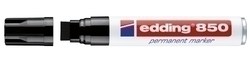 Pack 5 unid. ROTUL.EDDING 850 NEGRO 85001