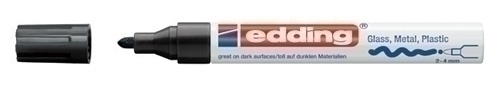 Pack 10 Unid. ROTUL.EDDING 750 NEGRO 7501