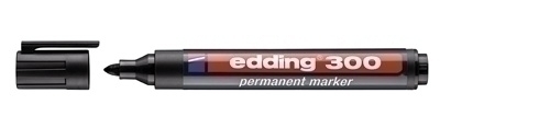 ROTUL.EDDING 300 NEGRO