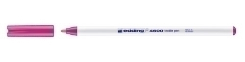 ROTUL.EDDING 4600 TELA FINO ROSA NEON