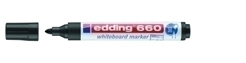 ROTUL.PIZAR.EDDING 660 NEGRO