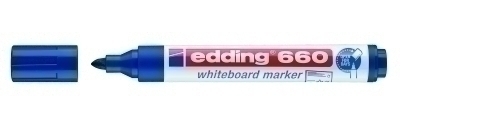 ROTUL.PIZAR.EDDING 660 AZUL