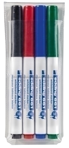ROTUL.PIZAR.EDDING 661 BOLSA de 4
