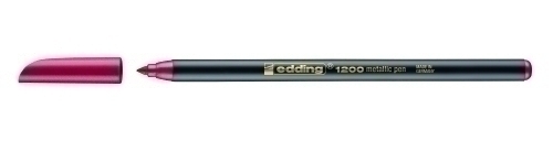 ROTUL.EDDING 1200 METALLIC ROJO