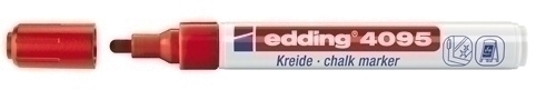 ROTUL.EDDING 4095 TIZA LIQ.ROJO