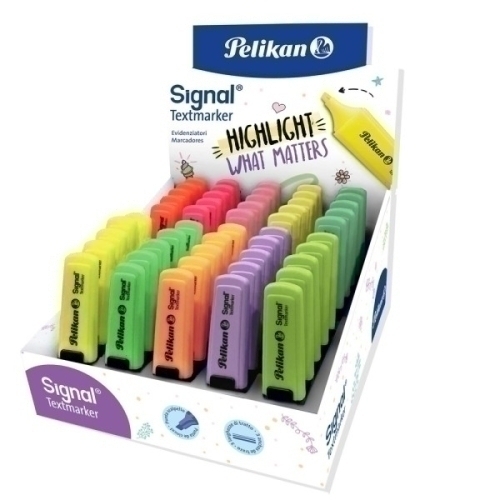 ROTUL.FLUOR PELIKAN SIGNAL EXP.100 - Pack de 10 unidades