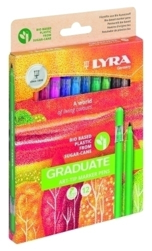 ROTUL.FIBRA LYRA GRADUATE ART TIP E/12