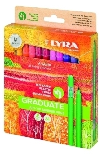 ROTUL.FIBRA LYRA GRADUATE ART TIP E/24
