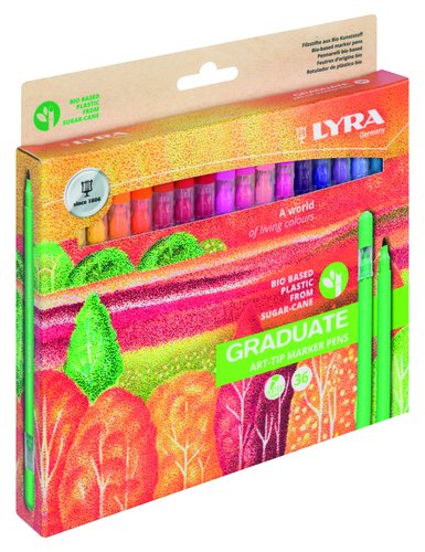 ROTUL.FIBRA LYRA GRADUATE ART TIP E/36