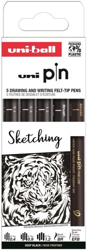 ROTUL.UNI PIN CALIBRADO SKETCHING C/5