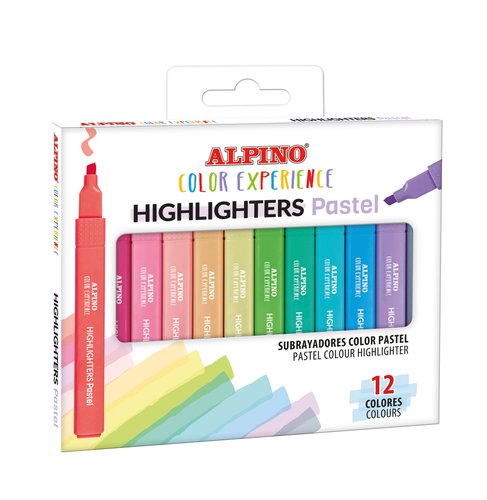 ROT.FLUOR ALPINO PASTEL EST. de 12 - Pack de 12 unidades