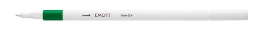 ROTUL. UNI EMOTT FL PEM-SY.77 VERDE PINO - Pack de 10 unidades
