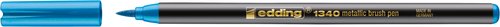 ROTUL.EDDING 1340 BRUSHPEN METALLIC VERD - Pack de 10 unidades