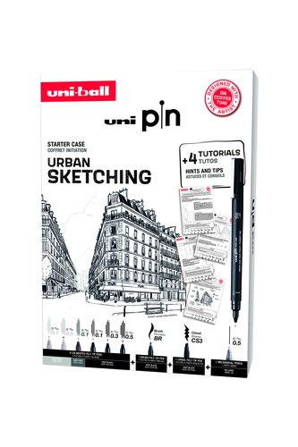 ROTUL.UNI PIN CALIBRADO SET URBAN B/8