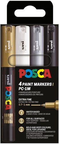 ROTUL.UNI-POSCA PC-1M COL. BSWG E/4
