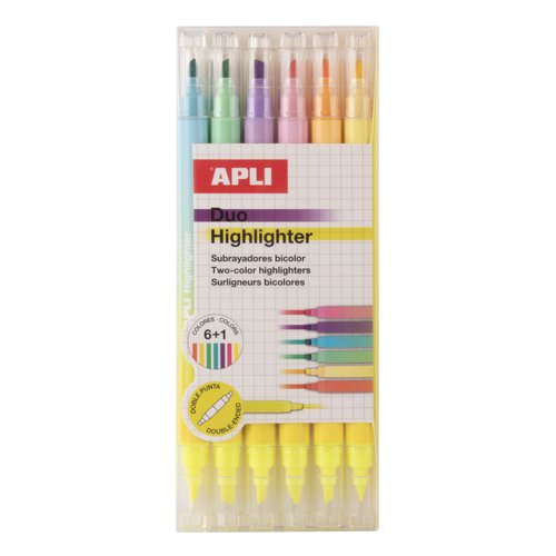 ROTUL.APLI DOBLE PUNTA FLUOR B.6