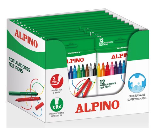 ROTUL.ALPINO STANDARD SURTIDO EXP.18