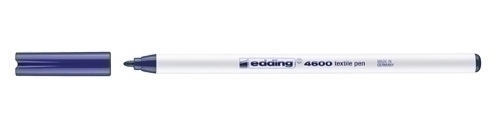 ROTUL.EDDING 4600 TELA FINO AZUL - Pack de 10 unidades