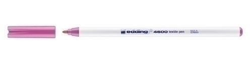 ROTUL.EDDING 4600 TELA FINO ROSA - Pack de 10 unidades