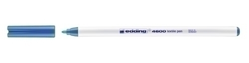 ROTUL.EDDING 4600 TELA FINO AZUL CLARO - Pack de 10 unidades
