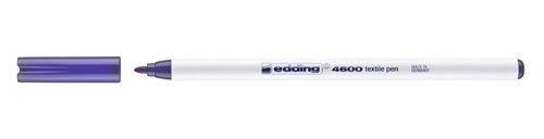ROTUL.EDDING 4600 TELA FINO VIOLETA NEON - Pack de 10 unidades