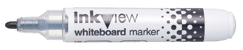 ROTULADOR UNI-BALL INKVIEW MARKER NEGRO