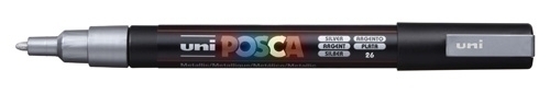 ROTUL.UNI-POSCA PC-3M PLATA
