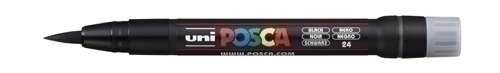 ROTUL.UNI-POSCA PCF-350 PINCEL NEGRO - Pack de 5 unidades - 146662000