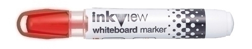ROTULADOR UNI-BALL INKVIEW MARKER ROJO