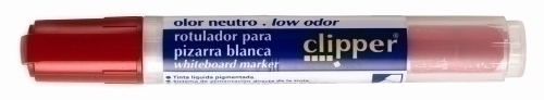 ROTUL.PIZAR.CLIPPER LIQUID ROJO - Pack de 12 unidades - PP0009
