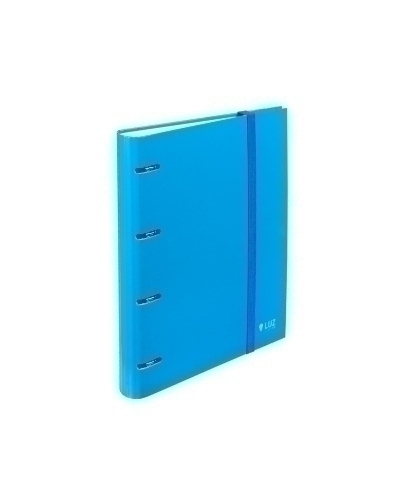 CARPEBLOC CARCH.LUZ A4 4AN.120 H AZUL - Pack de 2 unidades