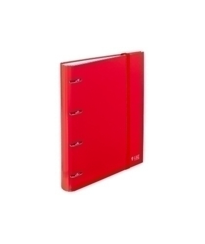 CARPEBLOC CARCH.LUZ A4 4AN.120 H ROJO - Pack de 2 unidades