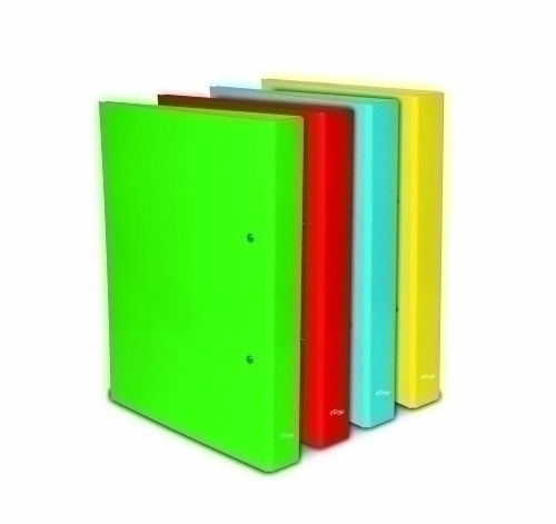 CARP. PARDO STUDIO Fº 4 AN.25 ROJO - Pack de 12 unidades