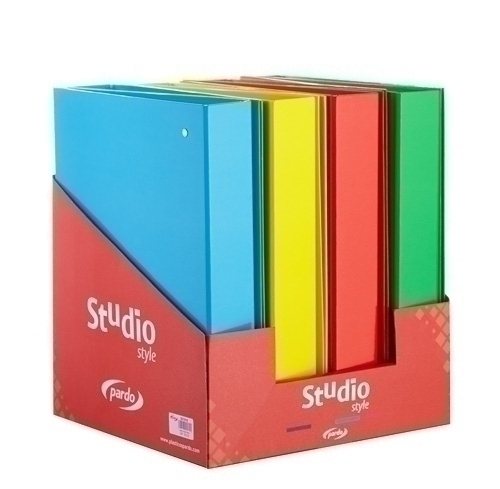 CARP. PARDO STUDIO Fº 4 AN.25 AMARILLO - Pack de 12 unidades