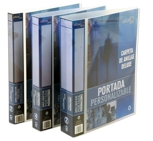 CARPETA OFFICE BOX A4 2 ANILLAS PERSONAL