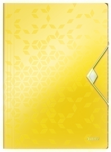 CARPETA SOLAP.LEITZ WOW PP A4 AMARILLO