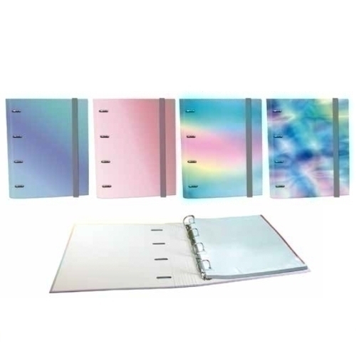 CARPEBLOC SENFORT IRIS A4 4AN.80 SURT. - Pack de 8 unidades