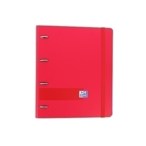 CARPEBLOC OXFORD A4 4AN.100 Hj ROJO - 4 unidades - 400131304