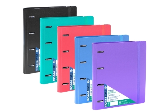 CARPEBLOC CARCH.FOAM A4 4AN.120 H SURT. - Pack de 8 unidades