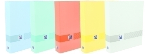 OXFORD & YOU CARPETA DE 4 ANILLAS 40MM MIXTAS A4+ COLORES SURTIDOS - Color no elegible 400153664 Pack de 10 Unid
