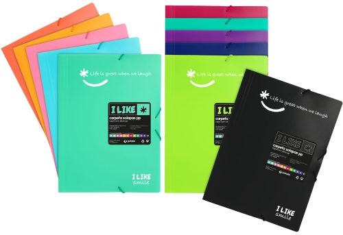CARPETA SOLAP.GRAFOP.PP LIKE 2 Fº MINT - Pack de 8 unidades