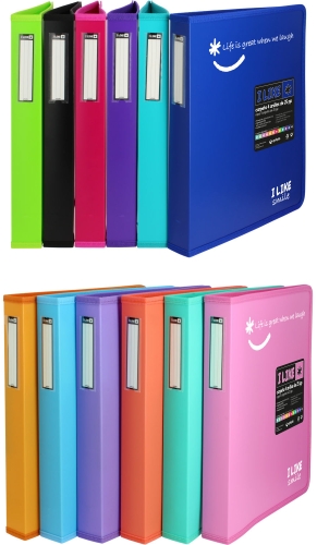 CARP.GRAF. LIKE2 A4 4 AN.25 MANDARINA - Pack de 2 unidades