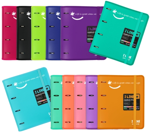 CARPEBLOC GRAF.PP LIKE2 A4 4AN.100h FUCS - Pack de 2 unidades