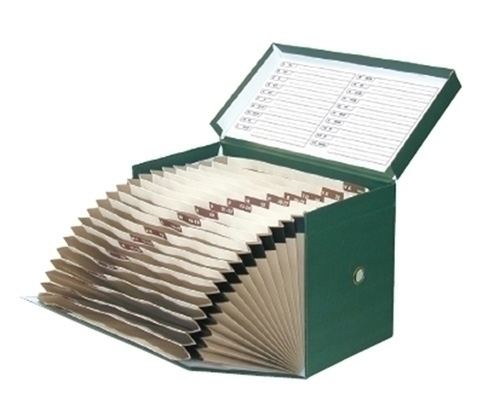 CAJA TRANSFERENCIAS ELBA Fº 21 cm VRD.FU
