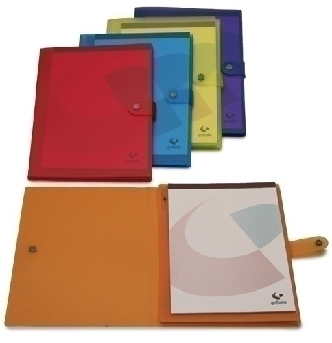 CARP.CONGR.GRAFOPLAS PP TR.A4 TRB RJ - Pack de 5 unidades