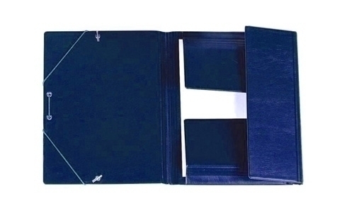 CARPETA SOLAP.IBER.PVC Fº AZUL