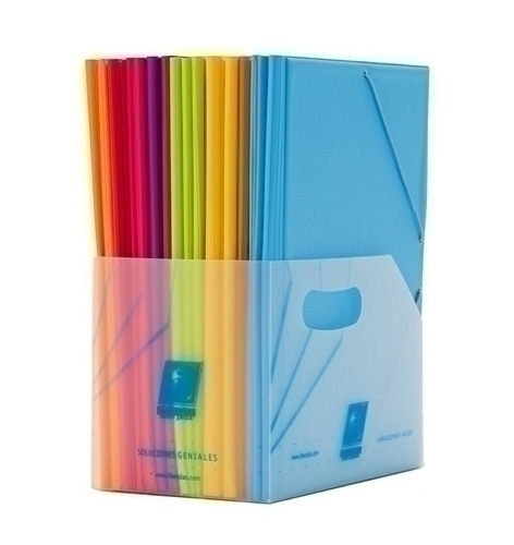 CARPETA SOLAP.IBER.PVC Fº FUN COLOR EXP.