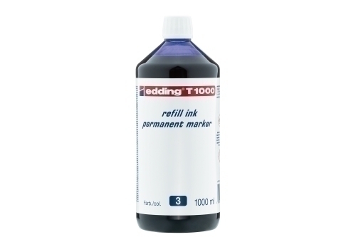 TINTA ROTUL.EDDING 1 litro T1000 AZUL