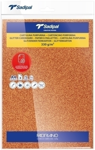 CARTULINA PURPUR.A4 SADIPAL CO P/3