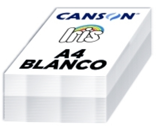 PACK 250H CARTULINA IRIS A4 185GR BLANCO